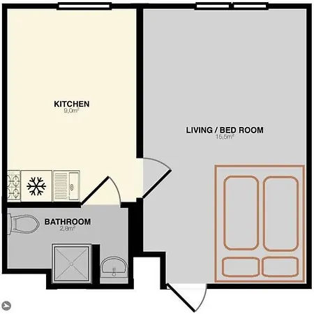 Apartmán S Výhledem Na Jezerní Stěnu Železná Ruda